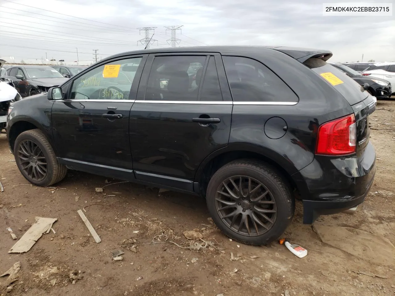 2014 Ford Edge Limited VIN: 2FMDK4KC2EBB23715 Lot: 51011194