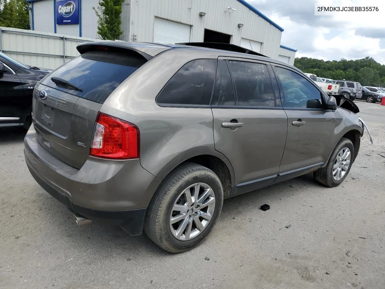 2014 Ford Edge Sel VIN: 2FMDK3JC3EBB35576 Lot: 56311754