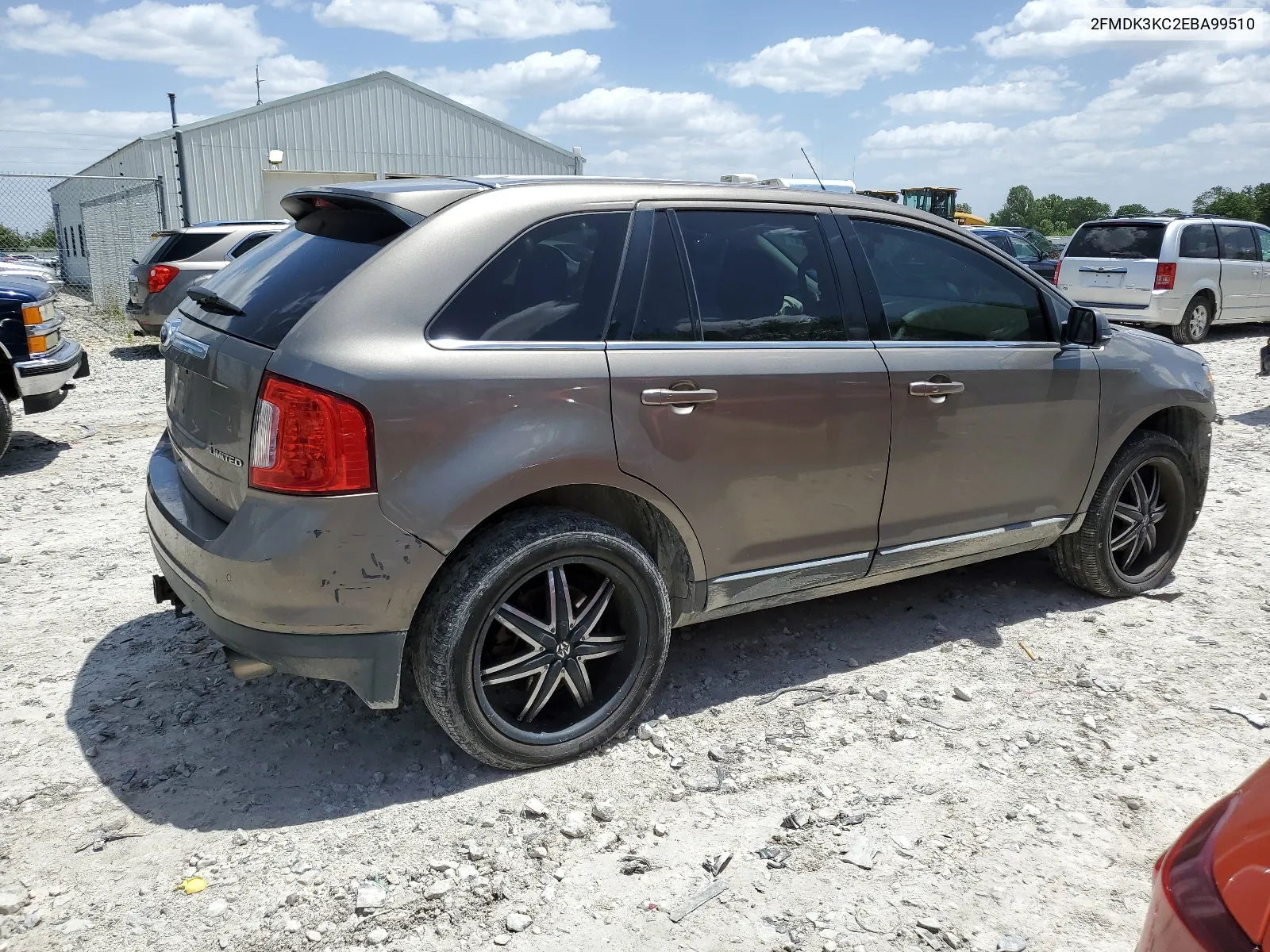 2014 Ford Edge Limited VIN: 2FMDK3KC2EBA99510 Lot: 57519114