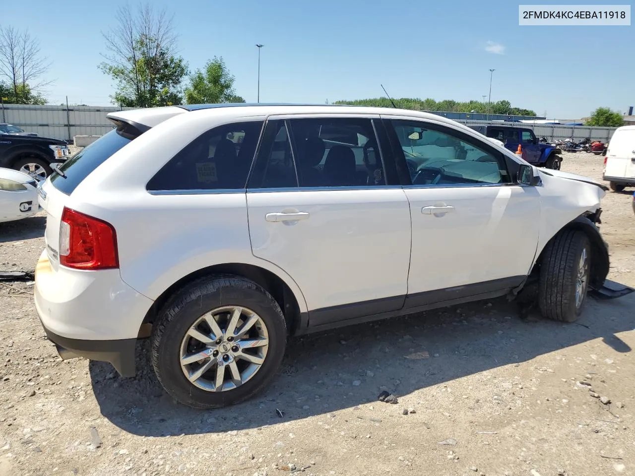 2014 Ford Edge Limited VIN: 2FMDK4KC4EBA11918 Lot: 60226034