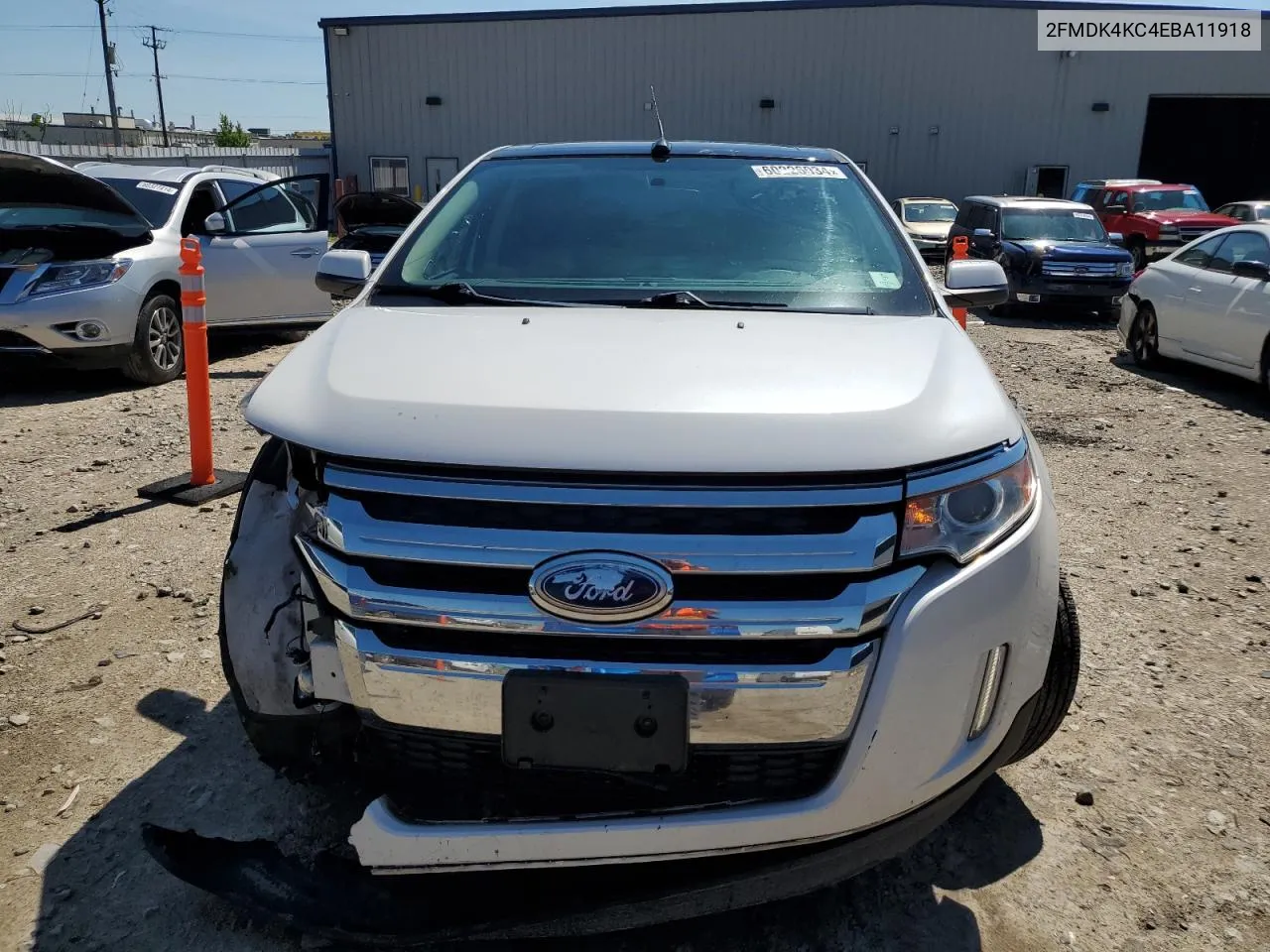 2FMDK4KC4EBA11918 2014 Ford Edge Limited