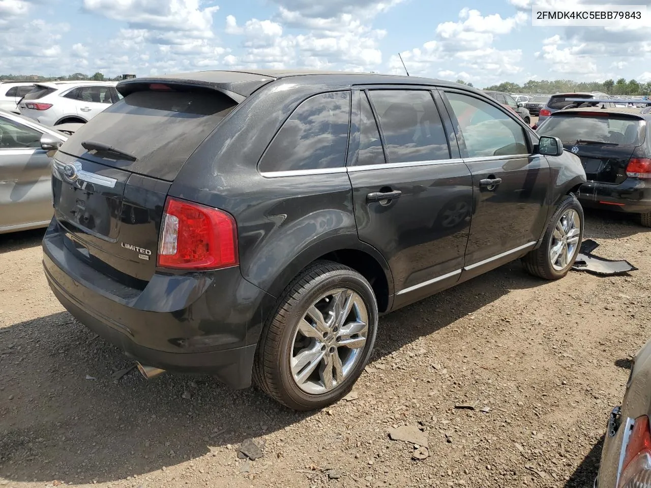 2014 Ford Edge Limited VIN: 2FMDK4KC5EBB79843 Lot: 62093384