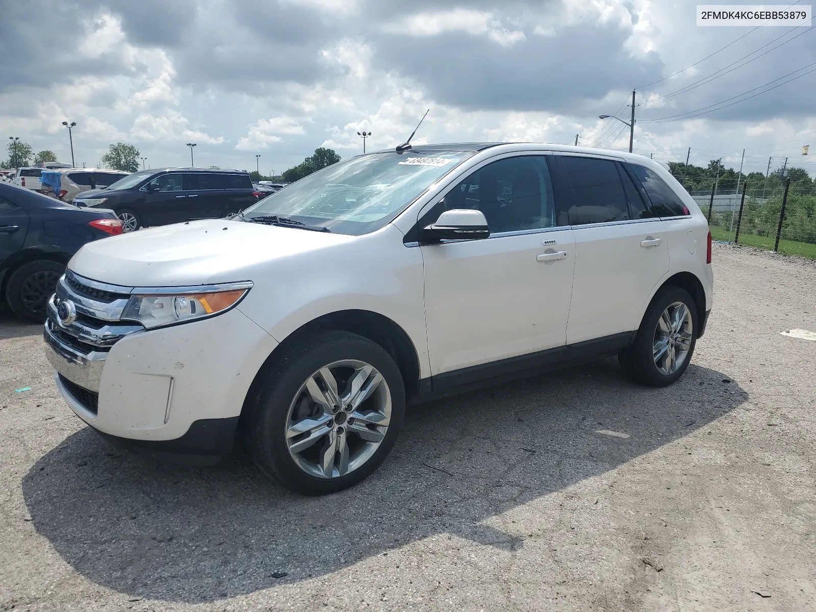 2014 Ford Edge Limited VIN: 2FMDK4KC6EBB53879 Lot: 63497814