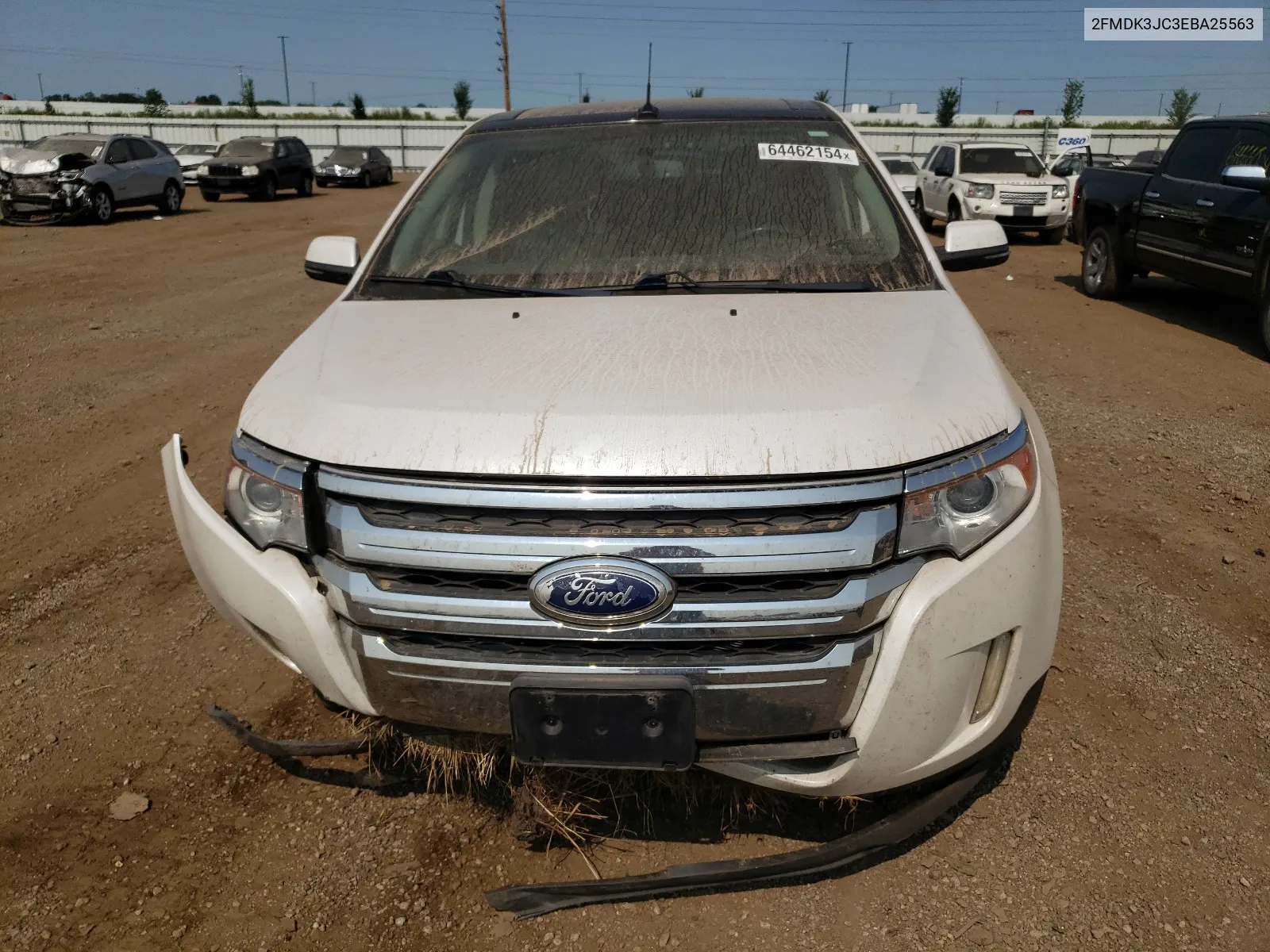 2FMDK3JC3EBA25563 2014 Ford Edge Sel