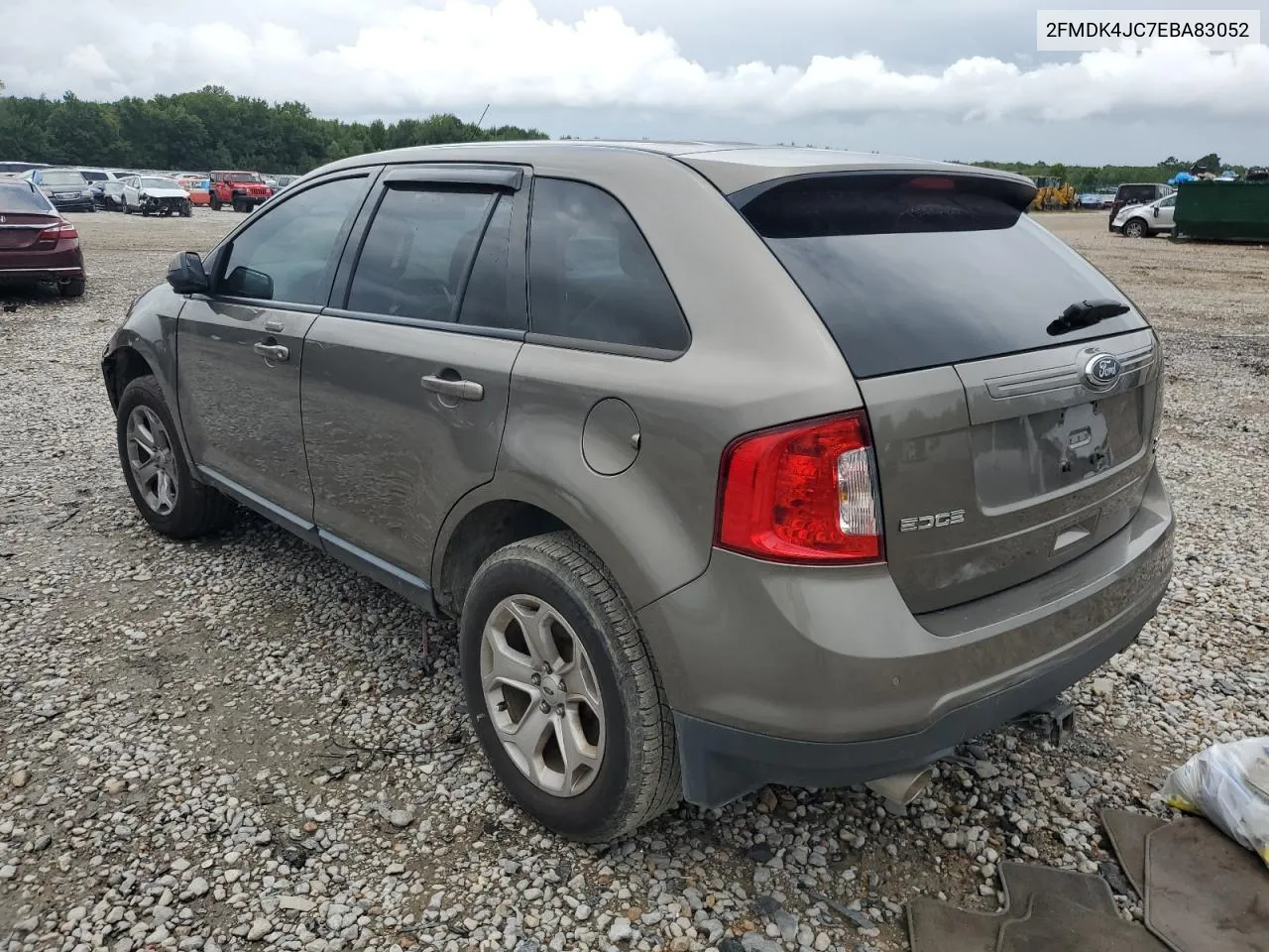 2014 Ford Edge Sel VIN: 2FMDK4JC7EBA83052 Lot: 64647594