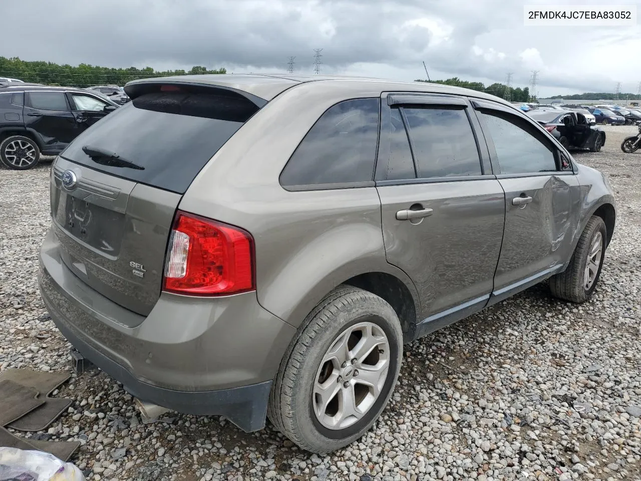 2014 Ford Edge Sel VIN: 2FMDK4JC7EBA83052 Lot: 64647594