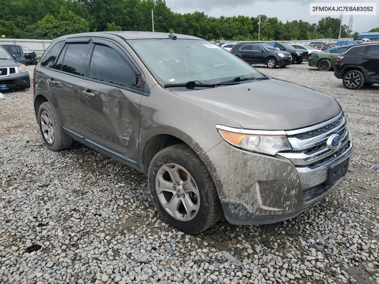 2014 Ford Edge Sel VIN: 2FMDK4JC7EBA83052 Lot: 64647594