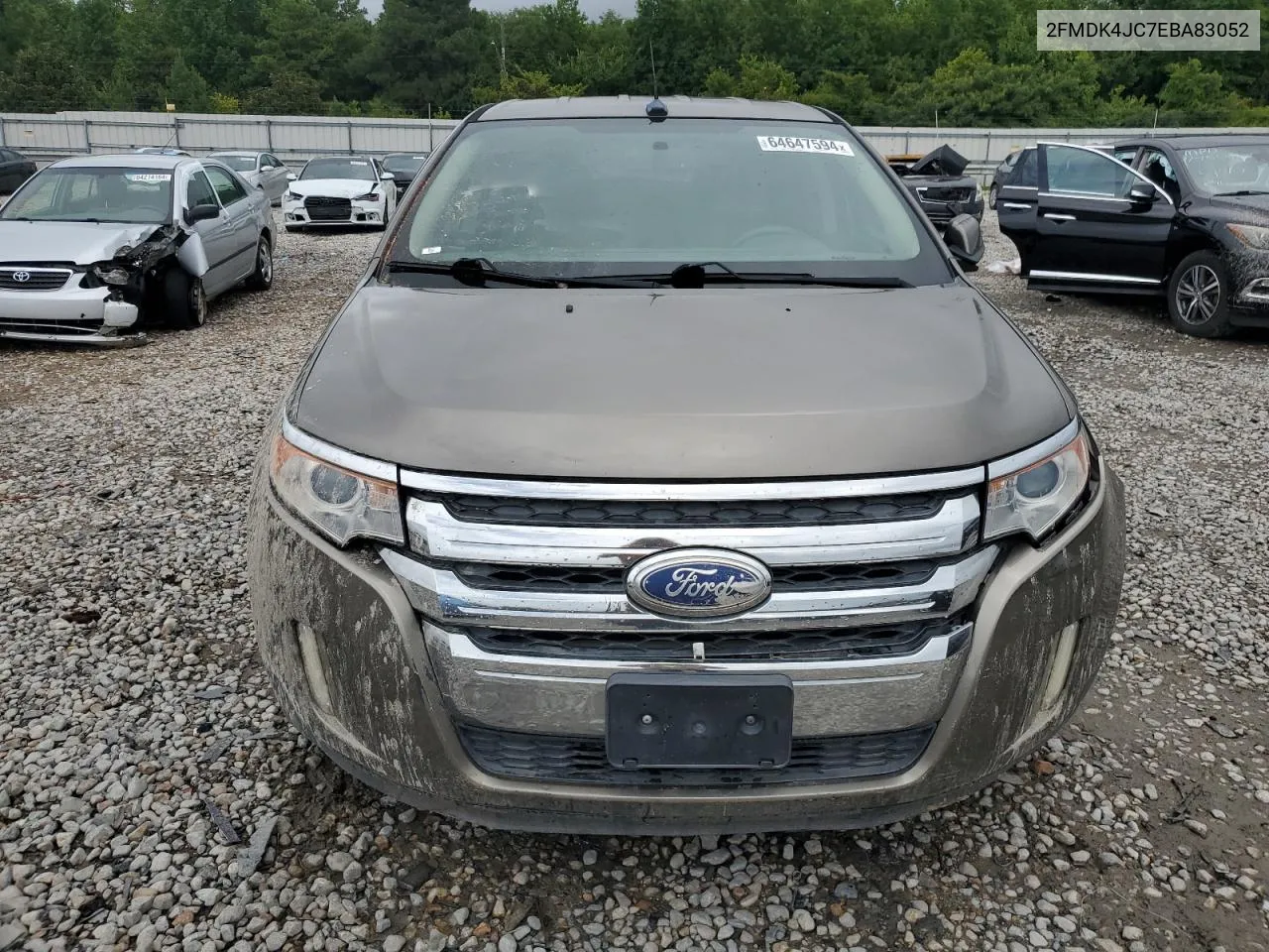 2014 Ford Edge Sel VIN: 2FMDK4JC7EBA83052 Lot: 64647594