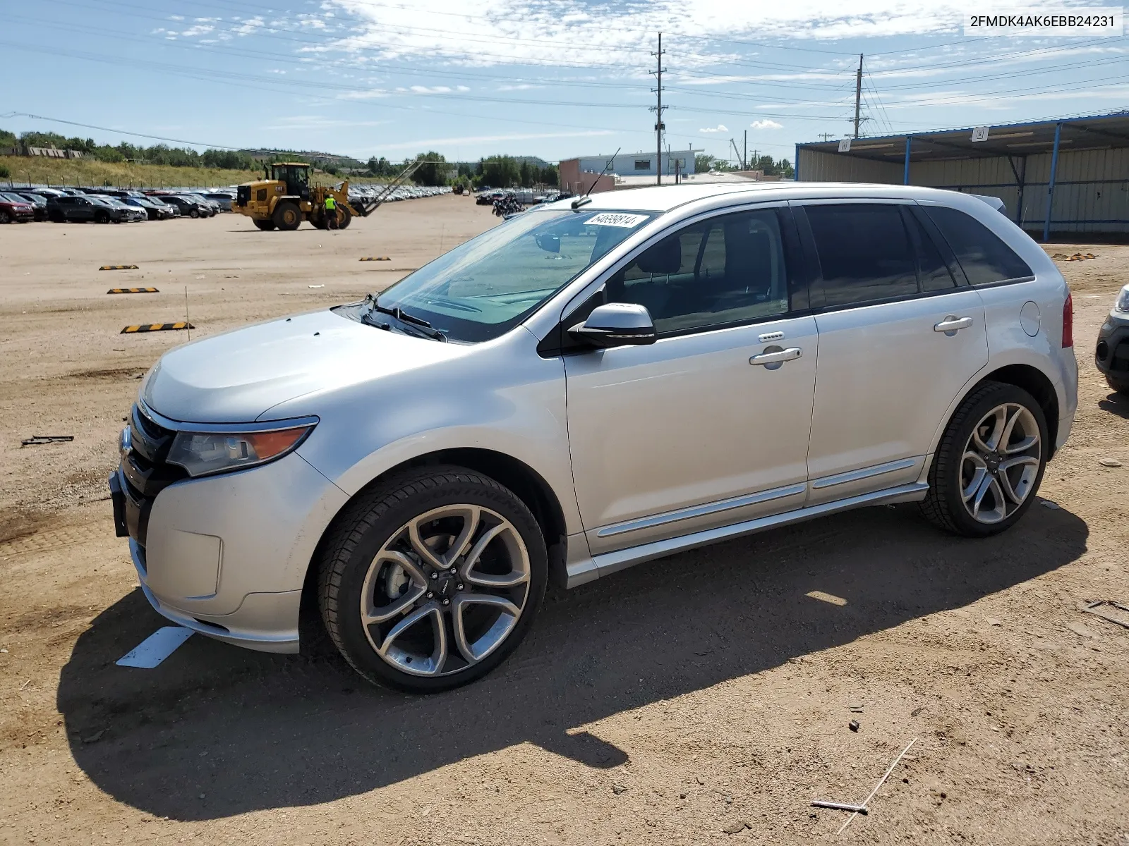 2014 Ford Edge Sport VIN: 2FMDK4AK6EBB24231 Lot: 64699814