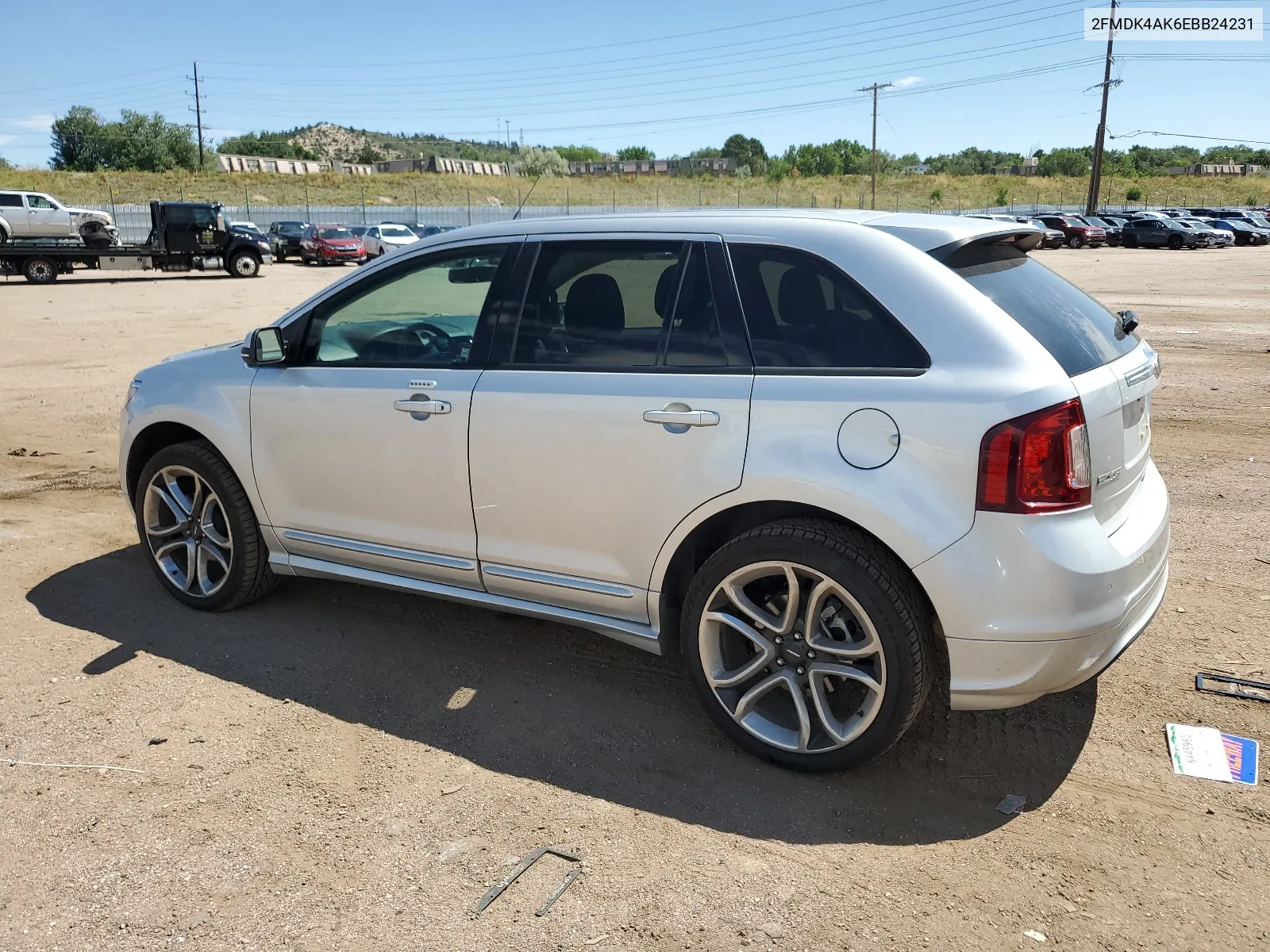 2014 Ford Edge Sport VIN: 2FMDK4AK6EBB24231 Lot: 64699814