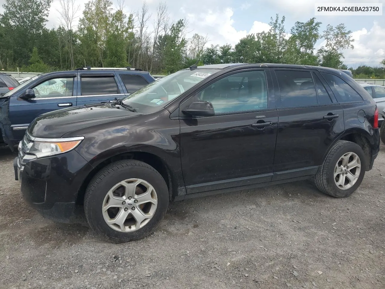 2014 Ford Edge Sel VIN: 2FMDK4JC6EBA23750 Lot: 64943824