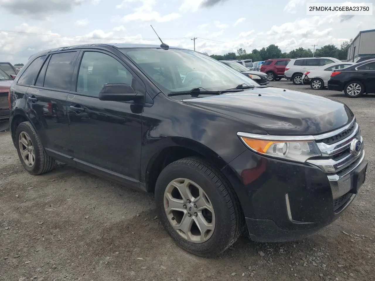 2014 Ford Edge Sel VIN: 2FMDK4JC6EBA23750 Lot: 64943824