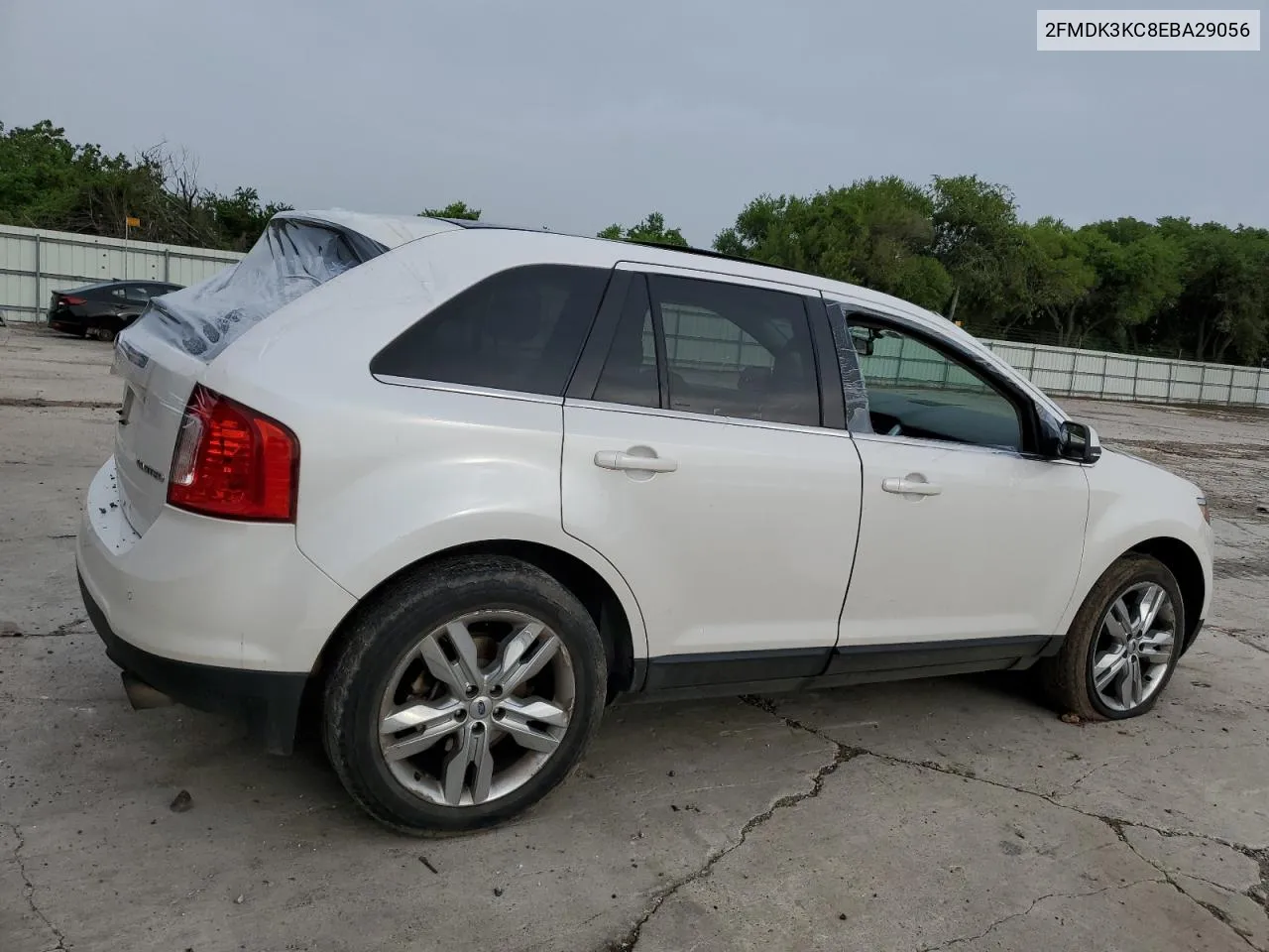 2014 Ford Edge Limited VIN: 2FMDK3KC8EBA29056 Lot: 64987744