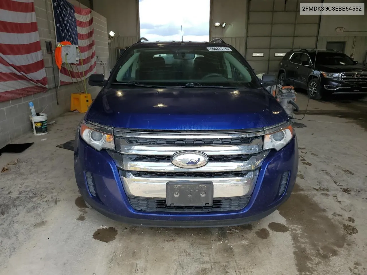 2014 Ford Edge Se VIN: 2FMDK3GC3EBB64552 Lot: 65033714