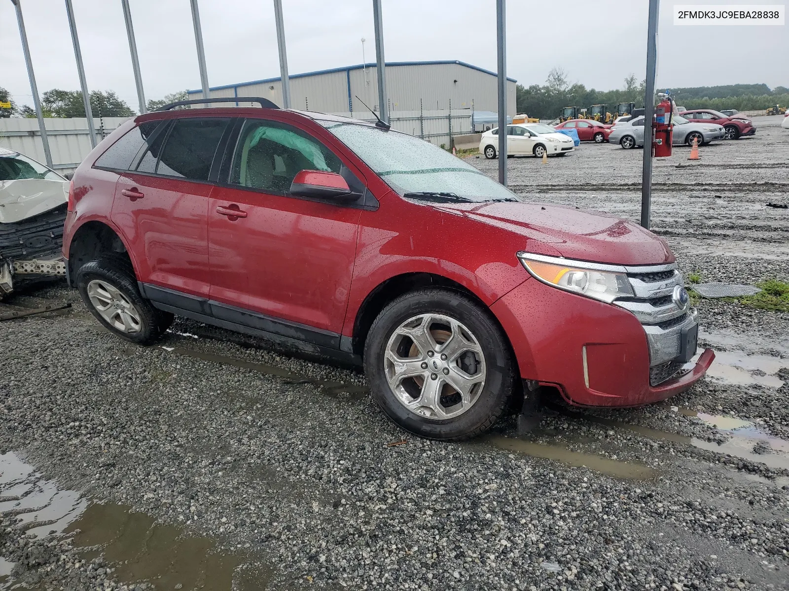 2014 Ford Edge Sel VIN: 2FMDK3JC9EBA28838 Lot: 66489194