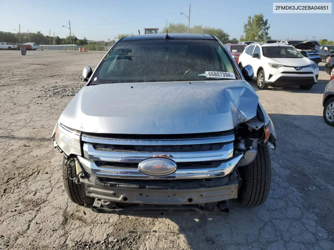 2014 Ford Edge Sel VIN: 2FMDK3JC2EBA04851 Lot: 66807394