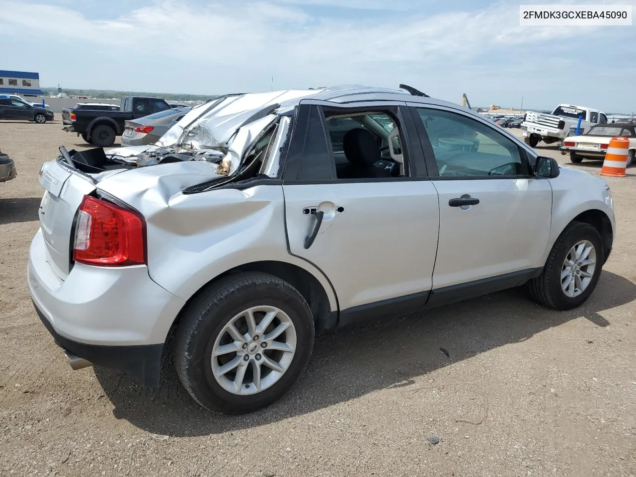 2FMDK3GCXEBA45090 2014 Ford Edge Se