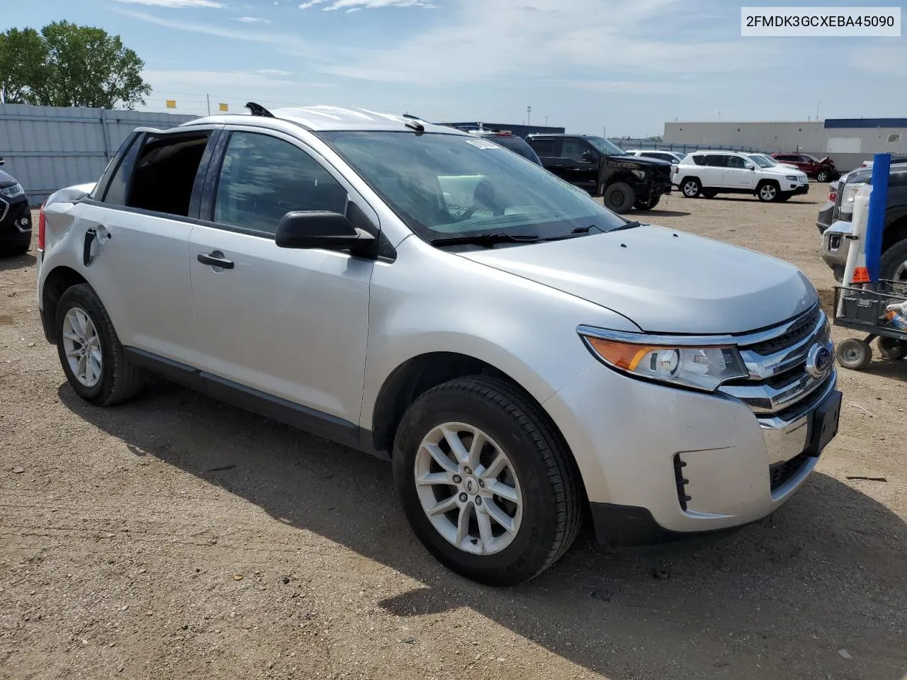 2FMDK3GCXEBA45090 2014 Ford Edge Se