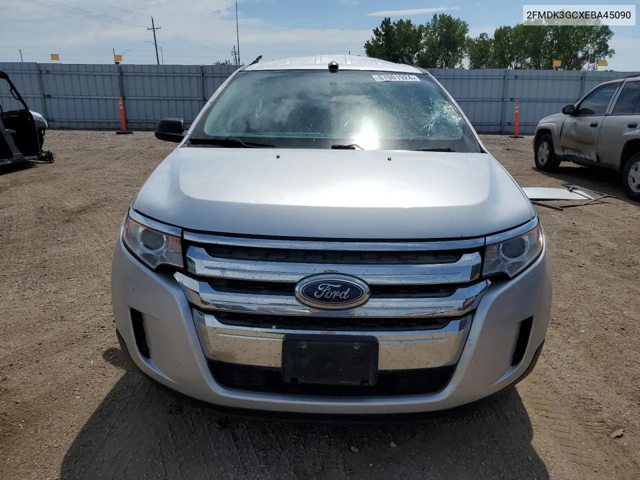 2FMDK3GCXEBA45090 2014 Ford Edge Se