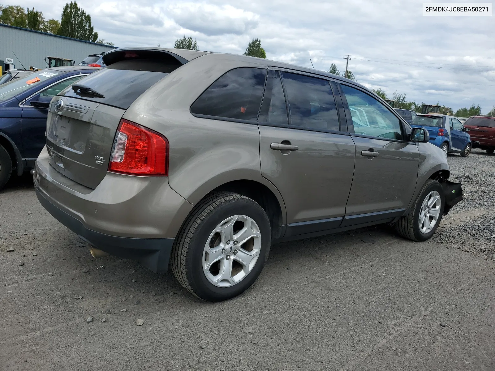 2FMDK4JC8EBA50271 2014 Ford Edge Sel