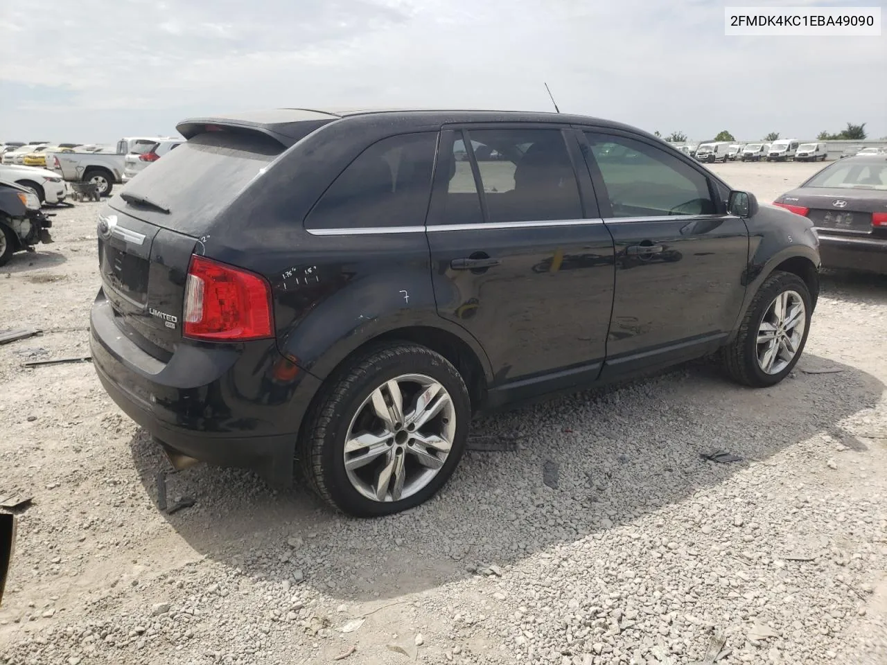 2014 Ford Edge Limited VIN: 2FMDK4KC1EBA49090 Lot: 67638244