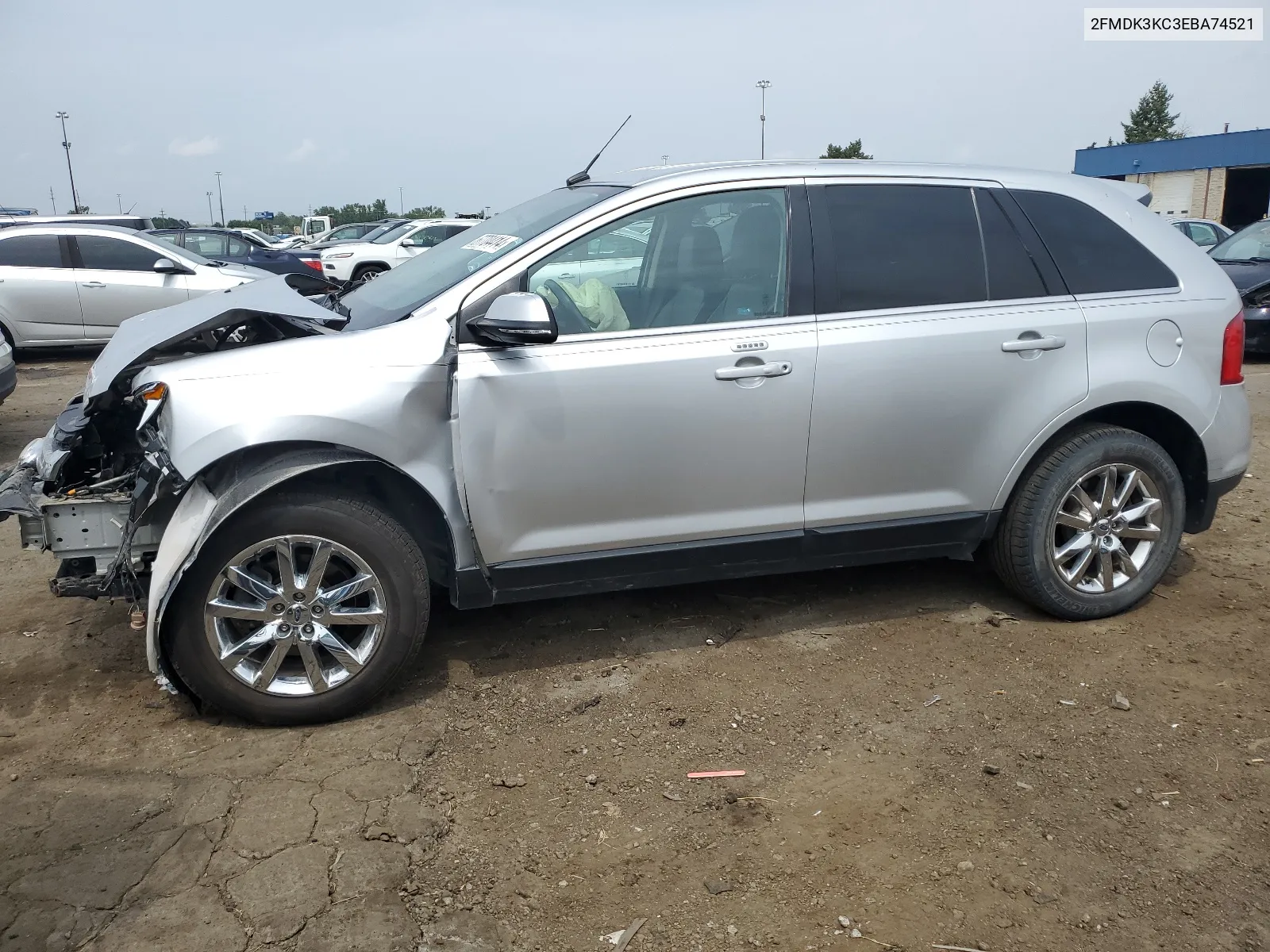 2014 Ford Edge Limited VIN: 2FMDK3KC3EBA74521 Lot: 67704414