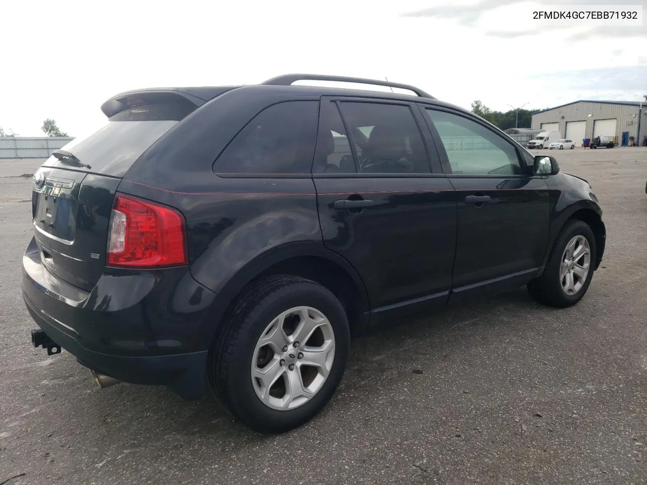 2014 Ford Edge Se VIN: 2FMDK4GC7EBB71932 Lot: 68014894