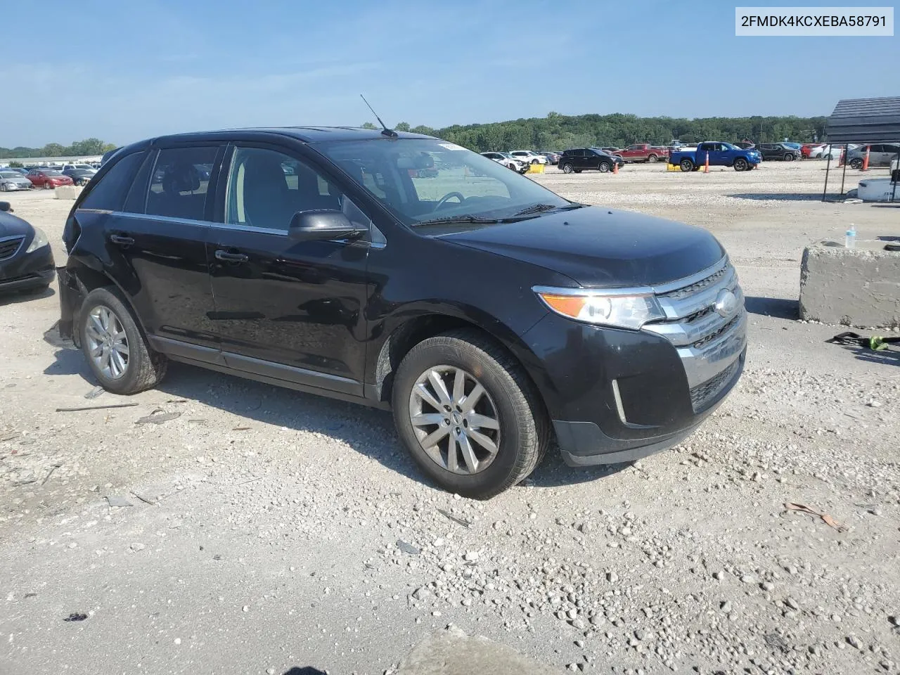 2014 Ford Edge Limited VIN: 2FMDK4KCXEBA58791 Lot: 68988074