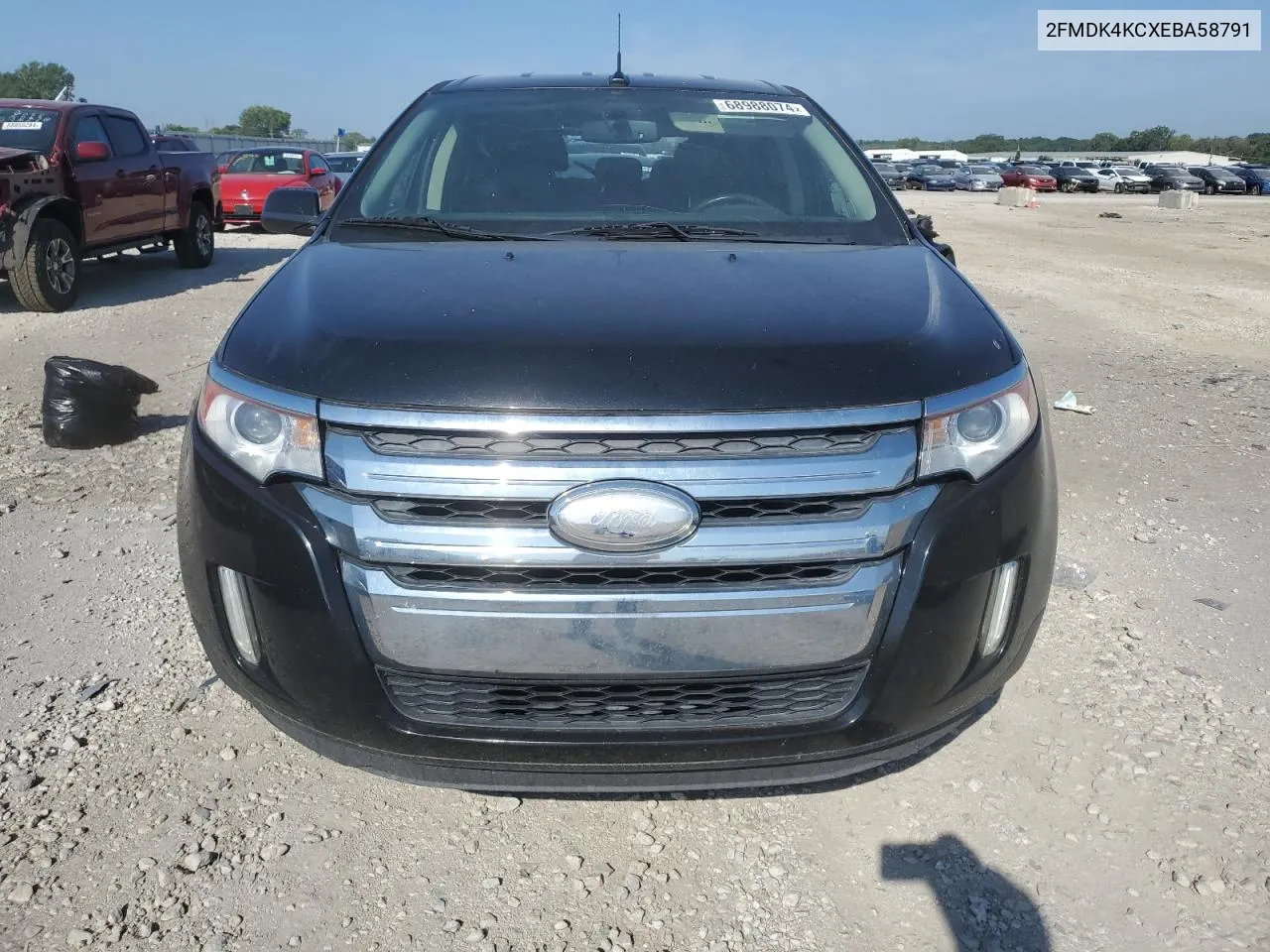 2014 Ford Edge Limited VIN: 2FMDK4KCXEBA58791 Lot: 68988074