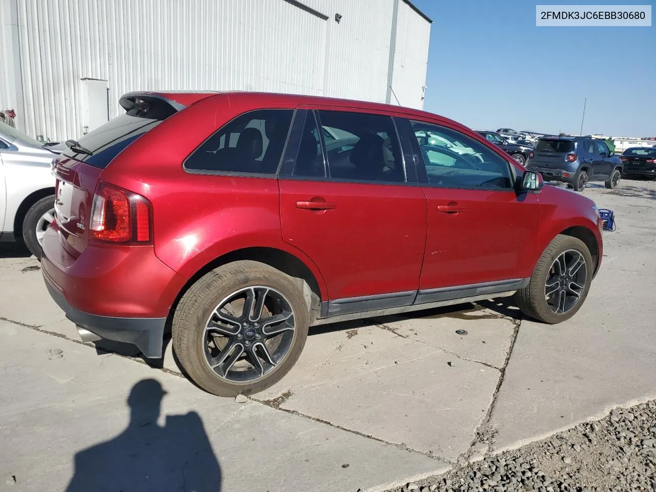 2014 Ford Edge Sel VIN: 2FMDK3JC6EBB30680 Lot: 69028824