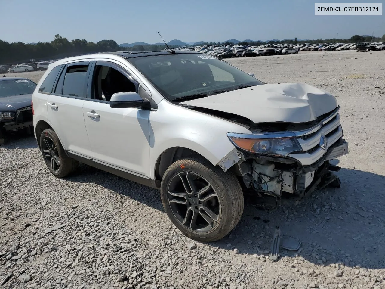 2014 Ford Edge Sel VIN: 2FMDK3JC7EBB12124 Lot: 69157064