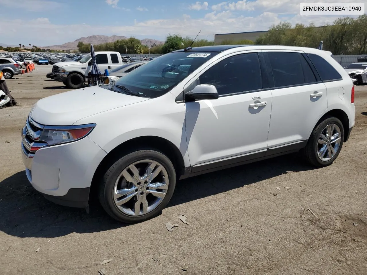 2014 Ford Edge Sel VIN: 2FMDK3JC9EBA10940 Lot: 69849734