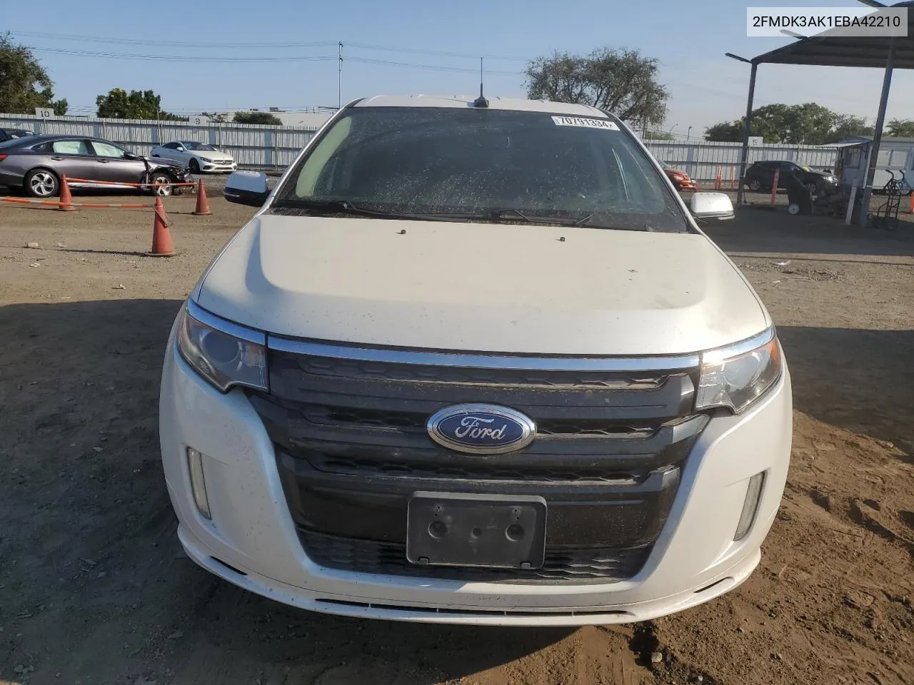 2014 Ford Edge Sport VIN: 2FMDK3AK1EBA42210 Lot: 70791334