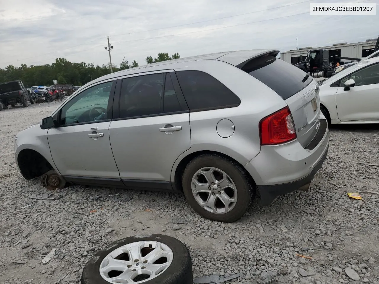 2014 Ford Edge Sel VIN: 2FMDK4JC3EBB01207 Lot: 71042054