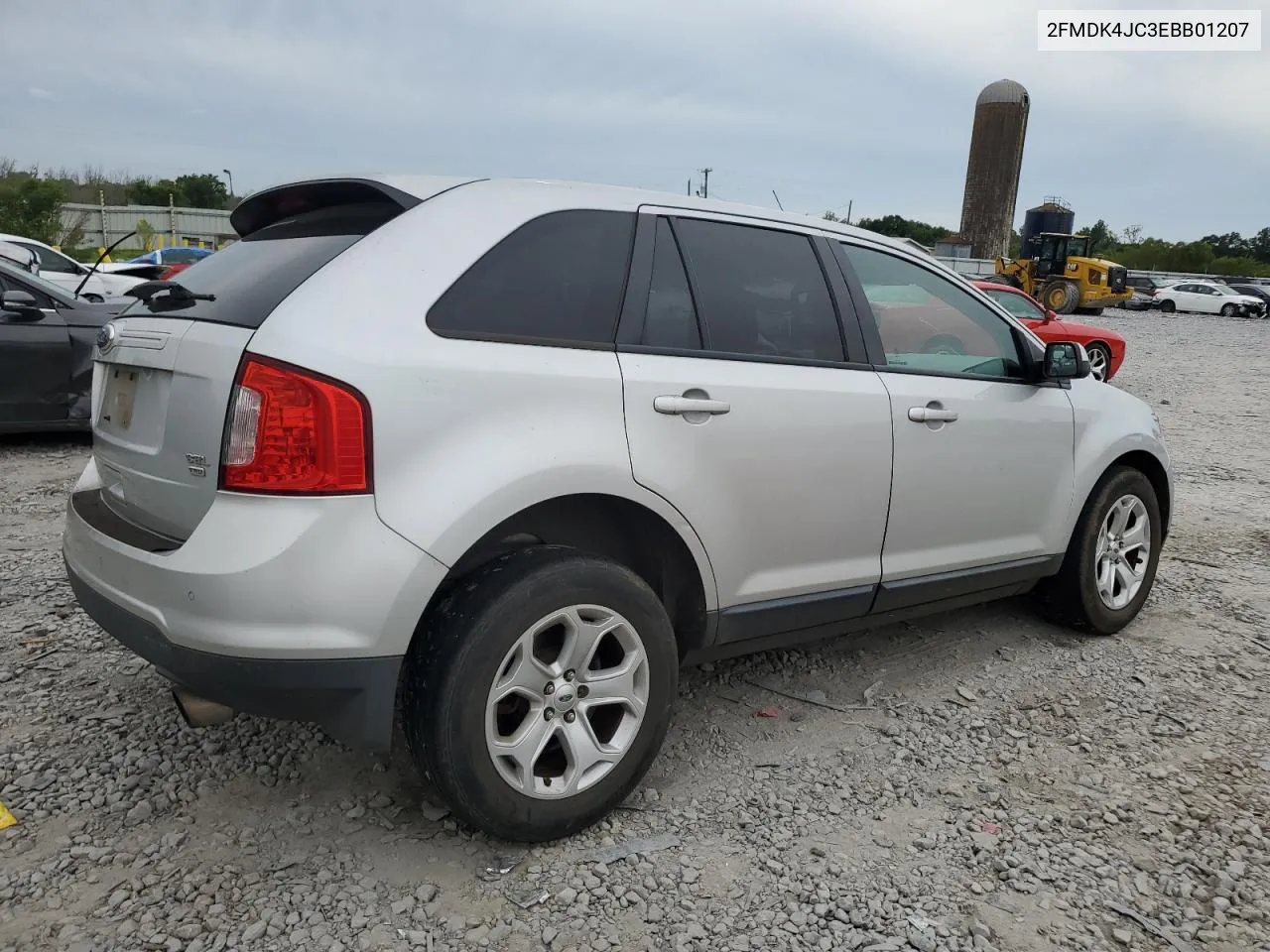 2014 Ford Edge Sel VIN: 2FMDK4JC3EBB01207 Lot: 71042054