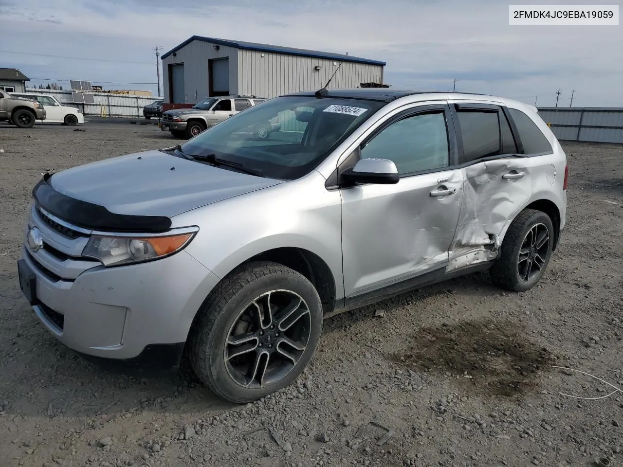 2014 Ford Edge Sel VIN: 2FMDK4JC9EBA19059 Lot: 71088524