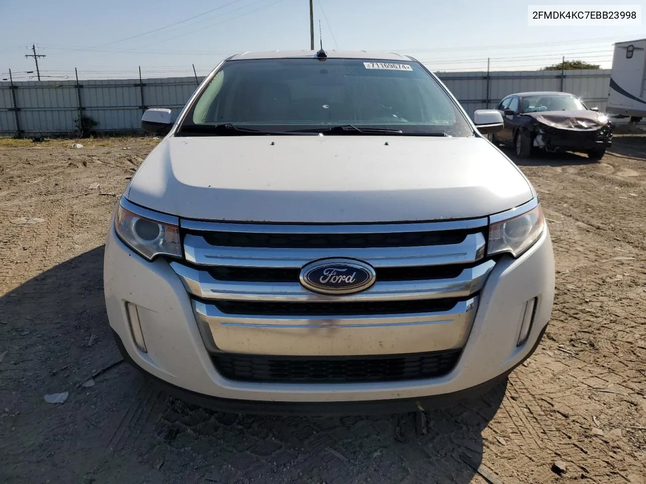 2014 Ford Edge Limited VIN: 2FMDK4KC7EBB23998 Lot: 71169674