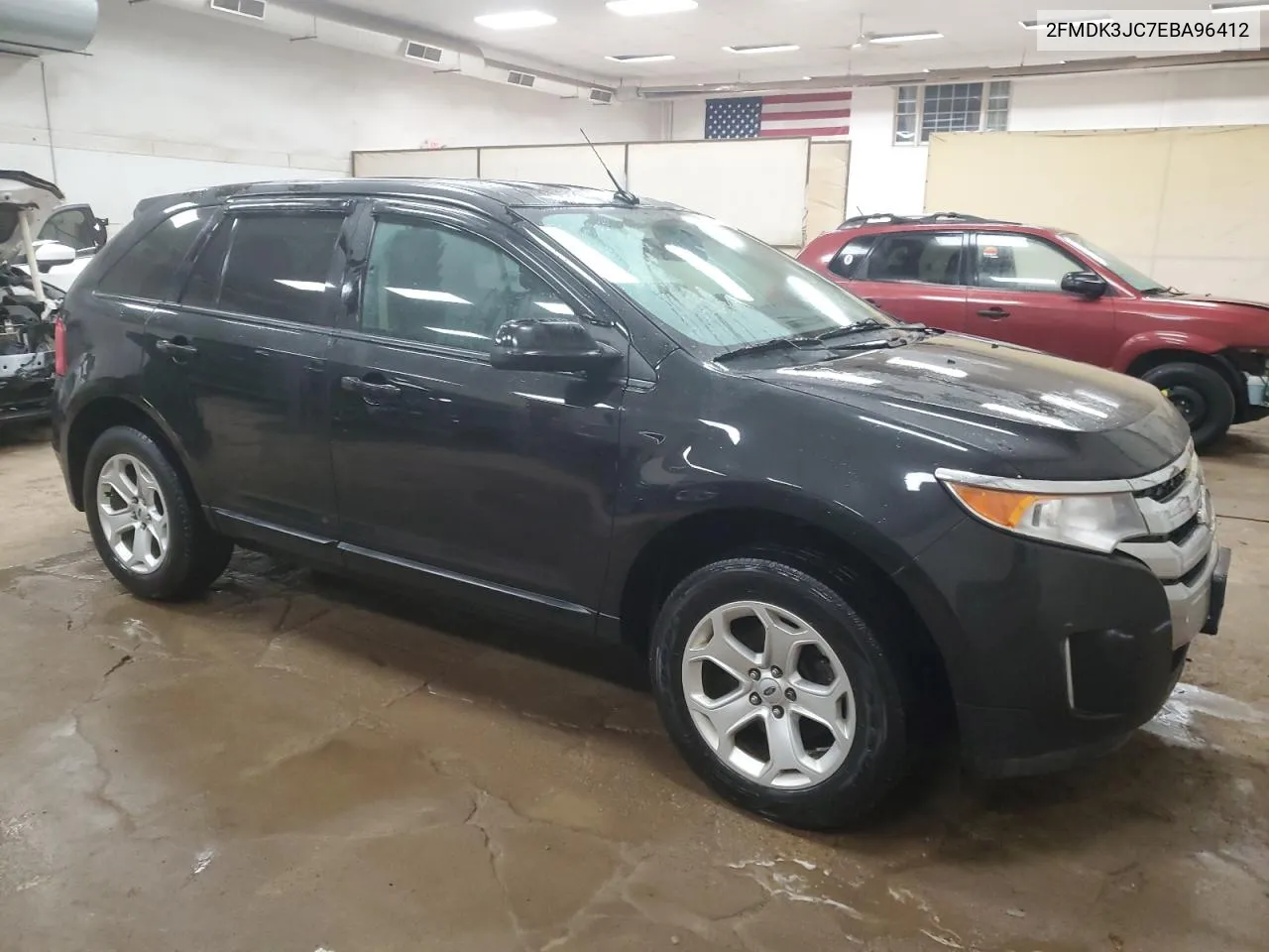 2014 Ford Edge Sel VIN: 2FMDK3JC7EBA96412 Lot: 71986964