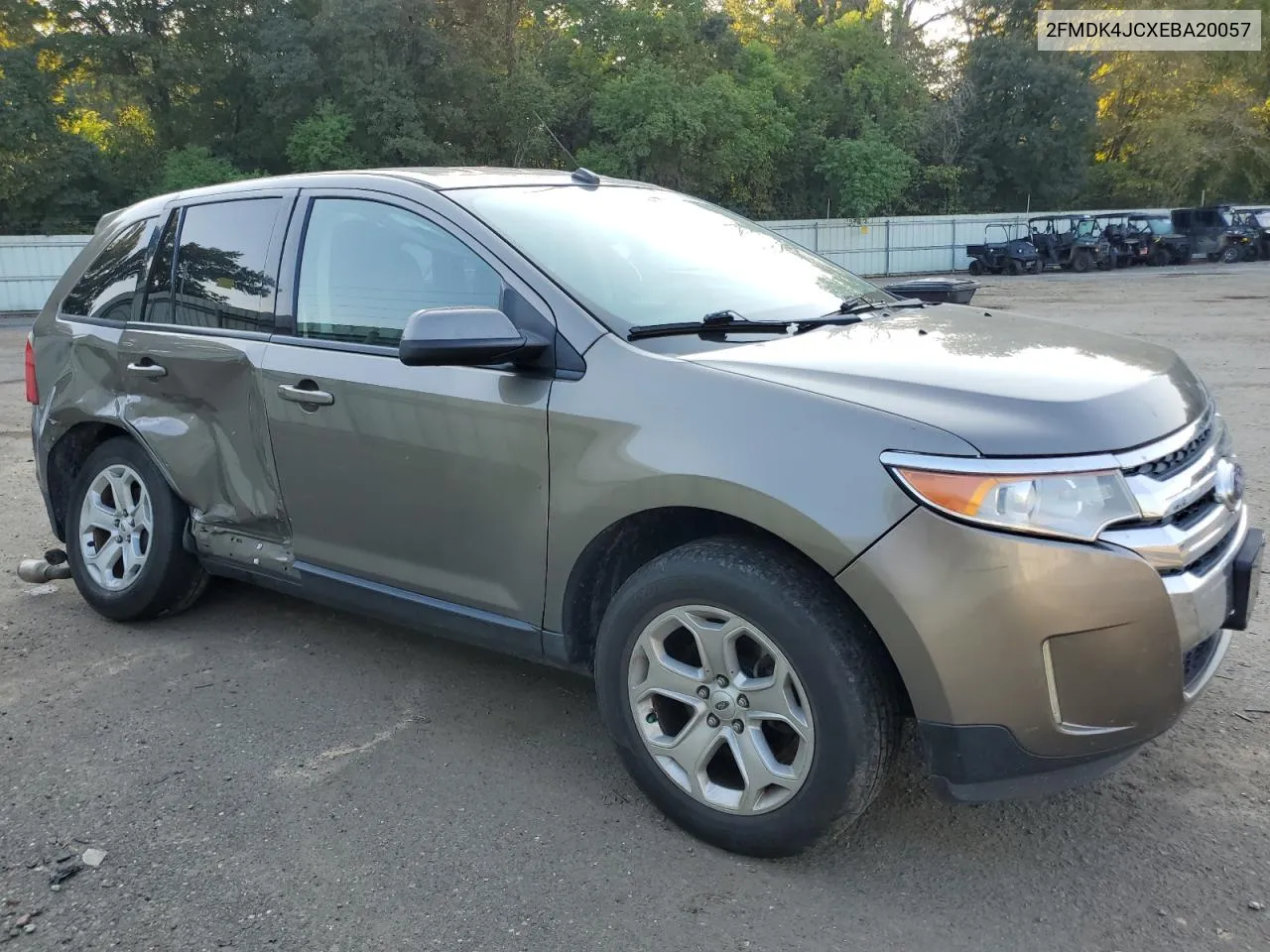 2014 Ford Edge Sel VIN: 2FMDK4JCXEBA20057 Lot: 71992494