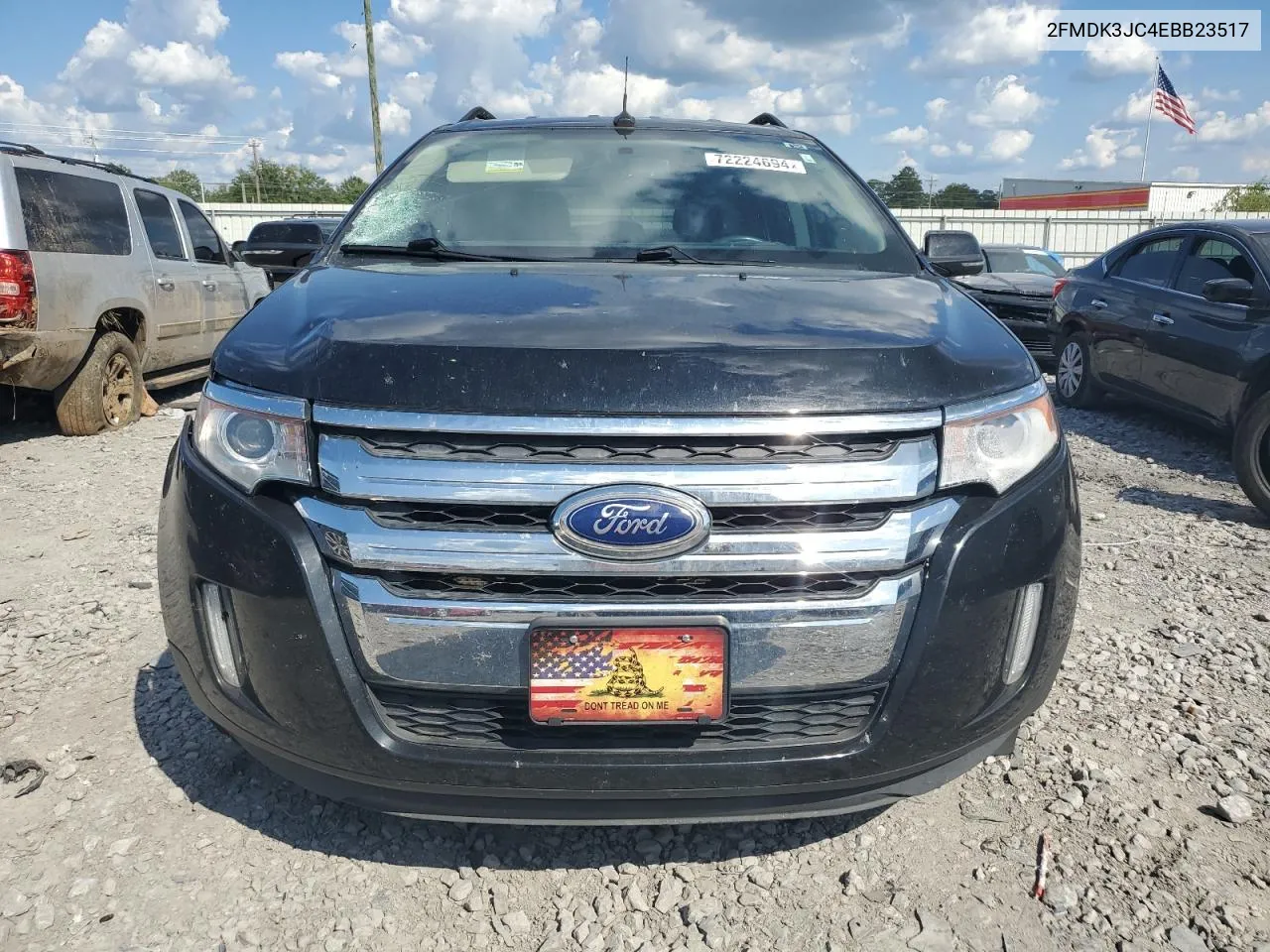 2014 Ford Edge Sel VIN: 2FMDK3JC4EBB23517 Lot: 72224694