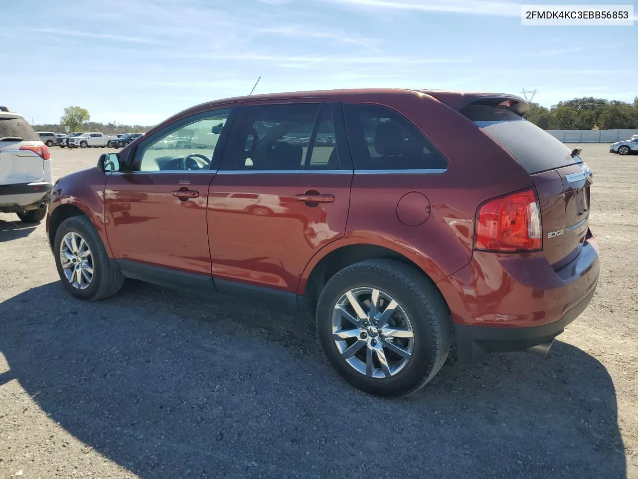 2014 Ford Edge Limited VIN: 2FMDK4KC3EBB56853 Lot: 72246934