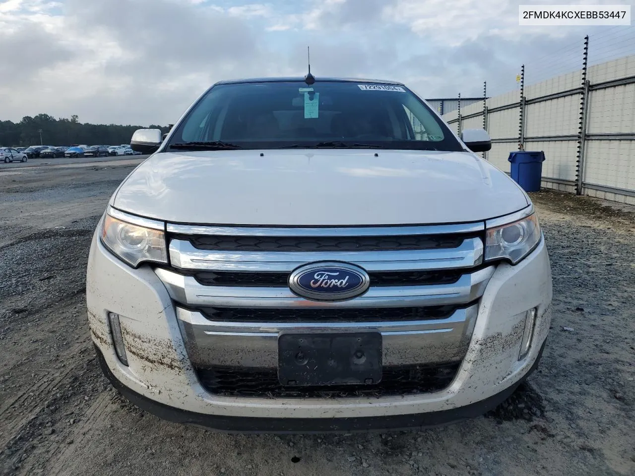 2014 Ford Edge Limited VIN: 2FMDK4KCXEBB53447 Lot: 72291004