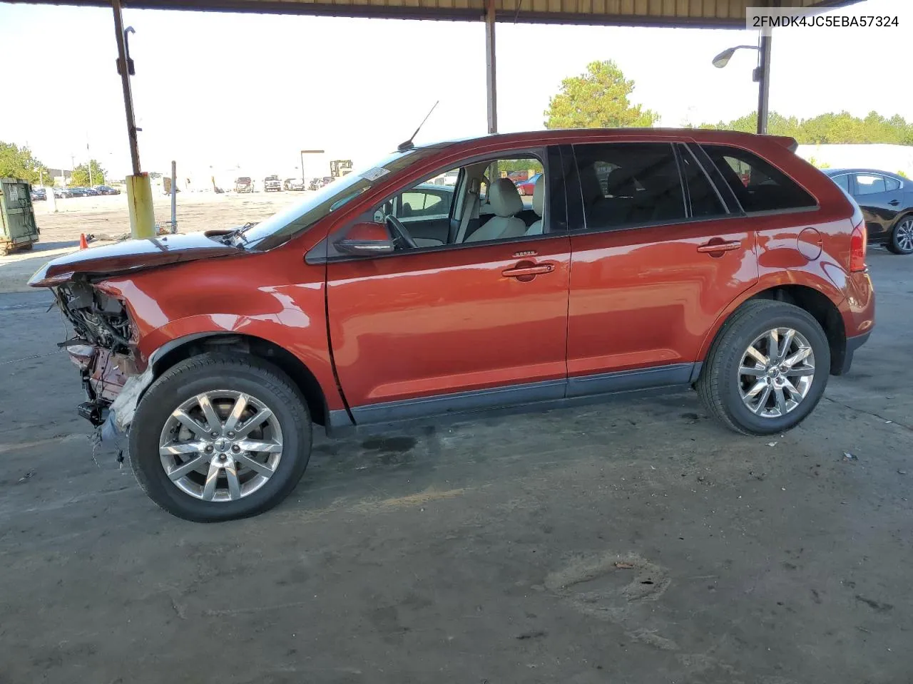 2014 Ford Edge Sel VIN: 2FMDK4JC5EBA57324 Lot: 72400714