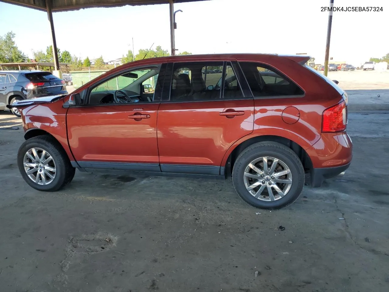 2014 Ford Edge Sel VIN: 2FMDK4JC5EBA57324 Lot: 72400714