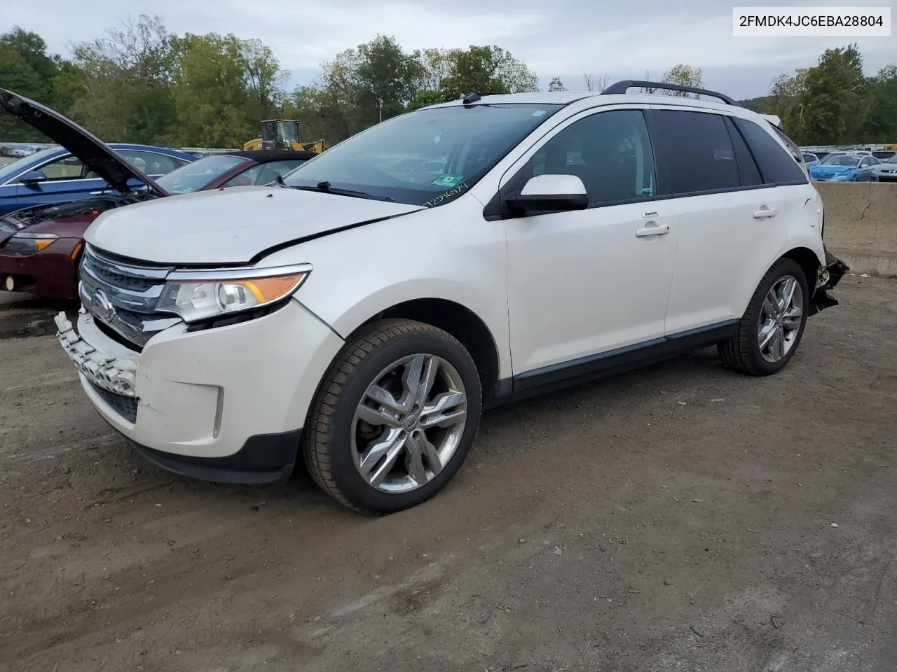 2014 Ford Edge Sel VIN: 2FMDK4JC6EBA28804 Lot: 72596974