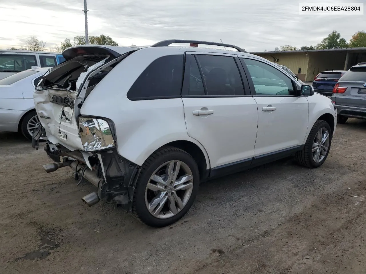 2014 Ford Edge Sel VIN: 2FMDK4JC6EBA28804 Lot: 72596974