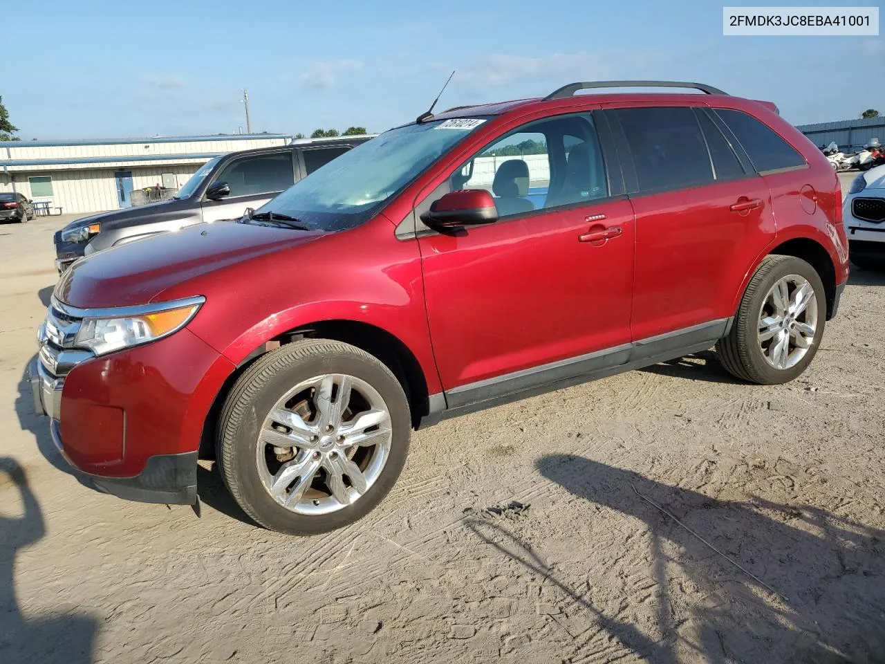 2014 Ford Edge Sel VIN: 2FMDK3JC8EBA41001 Lot: 72610214