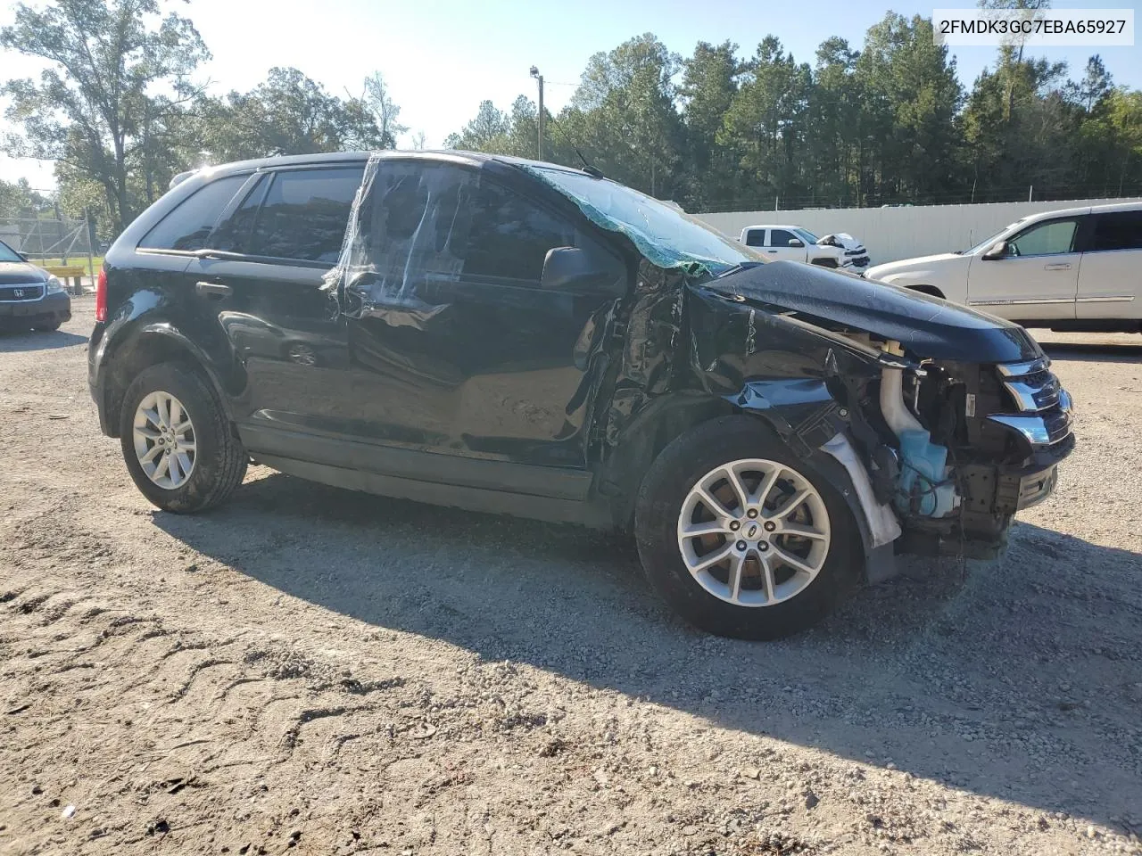 2014 Ford Edge Se VIN: 2FMDK3GC7EBA65927 Lot: 72739924