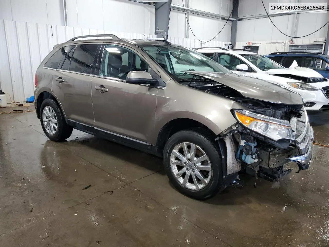 2014 Ford Edge Limited VIN: 2FMDK4KC6EBA26548 Lot: 72950474