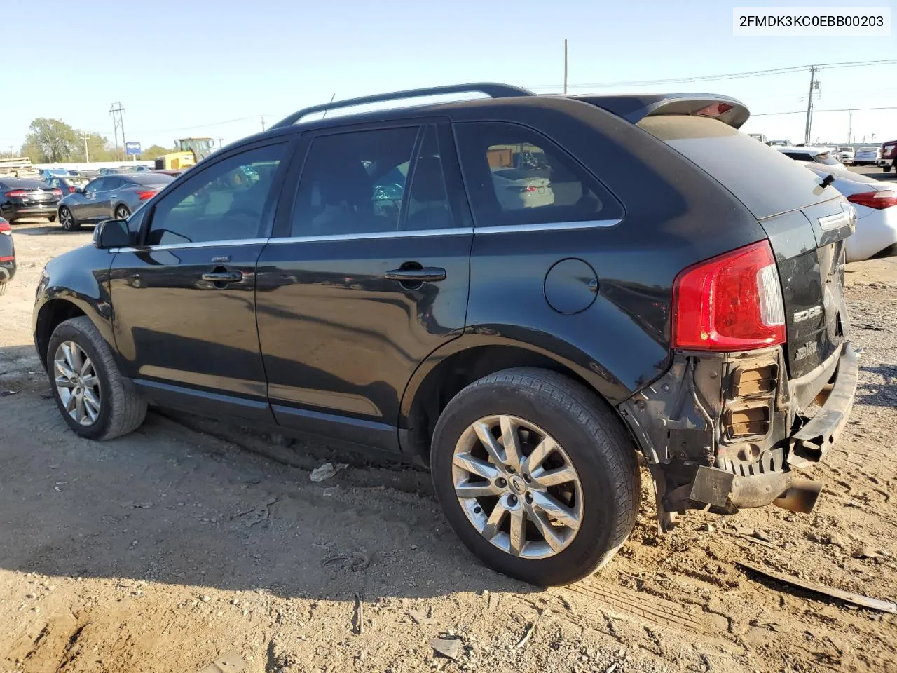 2014 Ford Edge Limited VIN: 2FMDK3KC0EBB00203 Lot: 73310844